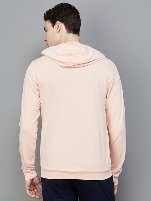 KAPPA Peach Regular Fit Hooded Sweatshirt