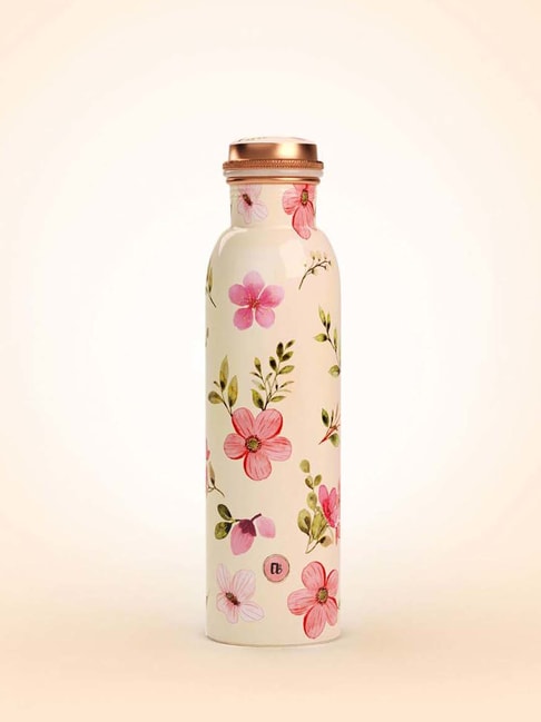 Everything Beautiful Cream Copper Water Bottle (0.5 L)