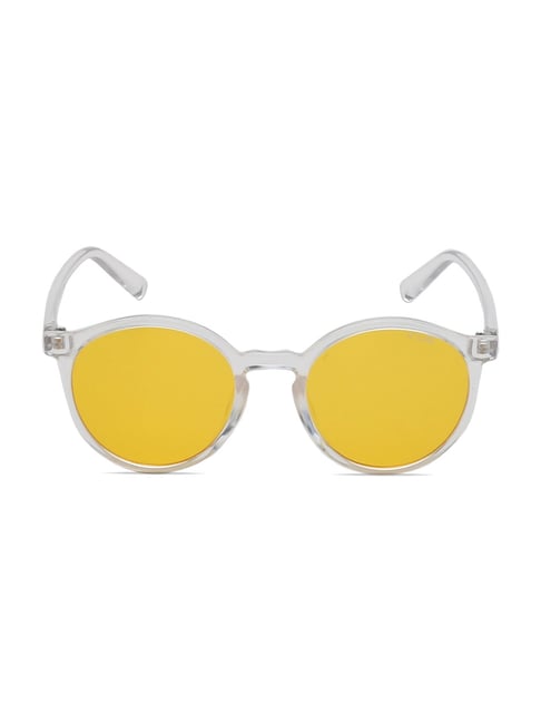 Buy Dervin Shield Sunglasses Yellow For Men & Women Online @ Best Prices in  India | Flipkart.com