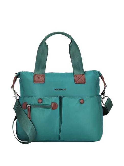 Buy Fastrack Green Solid Medium Handbag Online At Best Price