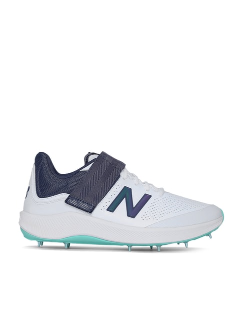 New Balance Men's 4040 White Cricket Shoes