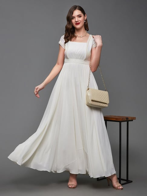 Maxi Dress Casual White Frock Designs Maxi Dress For White Casual
