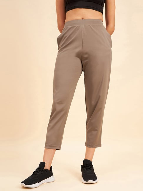 Brown Leopard Print High Waist Crop Trousers | New Look