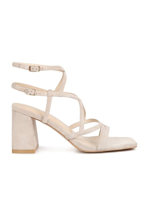 Pruce Ankle Strap Block Heel Sandals – Nine West