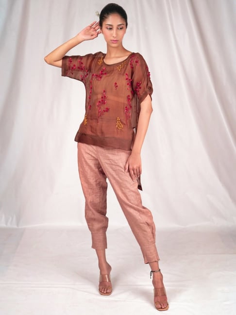 Linen pyjama trousers - Woman | Mango India