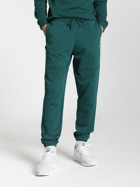 Puma hotsell green joggers