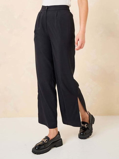 Jersey Flared Trousers