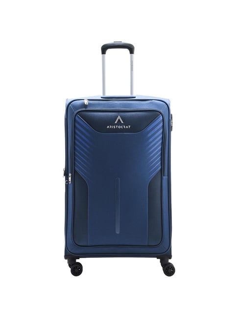 Aristocrat Polyester Soft 77 Cms Luggage- Suitcase(Stnilw76Bbl_Blue) :  Amazon.in: Fashion
