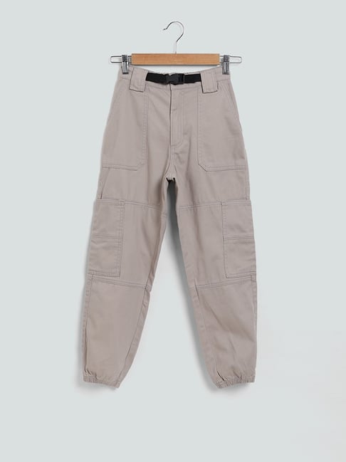 Buy Beige Joggers Online in India at Best Price - Westside