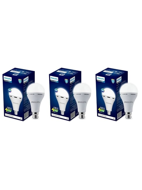 Buy Philips 18W B22 LED Emergency Inverter Bulb (Crystal White) Online At  Best Price @ Tata CLiQ