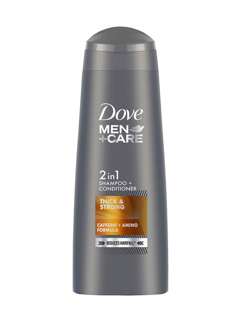 dove men+care thick & strong 2 in 1 shampoo+conditioner - 180 ml