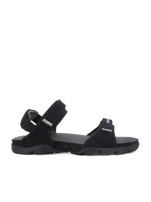 Sparx Men's Black Floater Sandals-picture-24