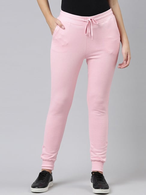 TWIN BIRDS Pink Cotton Joggers-picture-38