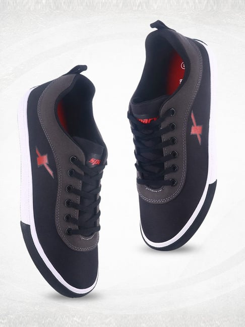 Sparx men cheap black sneakers