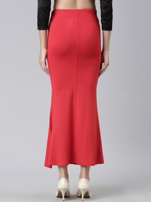 Buy TWIN BIRDS Red & Grey Plain Saree Shapewear - Pack Of 2 for Women Online  @ Tata CLiQ