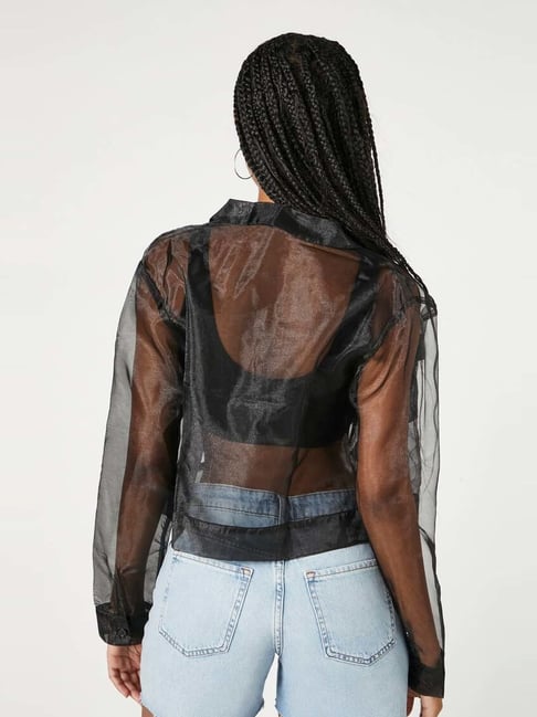 Black lace jacket forever cheap 21