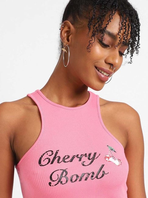 cherry crop top forever 21