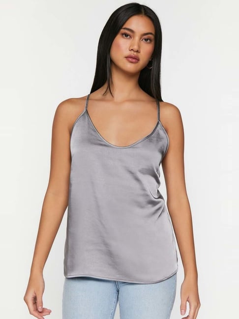 Forever 21 Grey Regular Fit Camisole