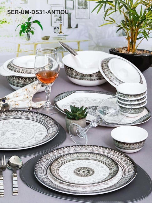 Melamine Dinner Set Buy Melamine Plates USHA SHRIRAM Dine Smart