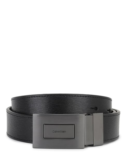 Calvin klein men's outlet smooth leather reversible belt