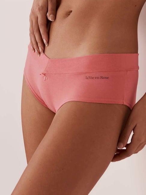 La Vie En Rose Pink Cotton Panty-picture-19