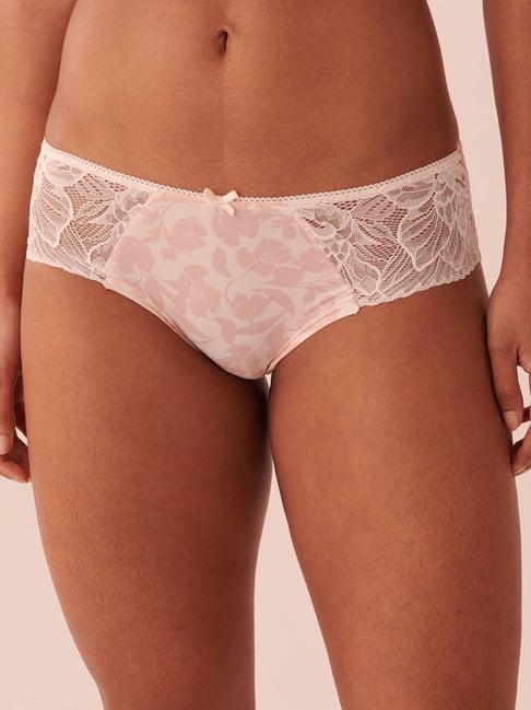 La Vie En Rose Pink Lace Work Panty-picture-20