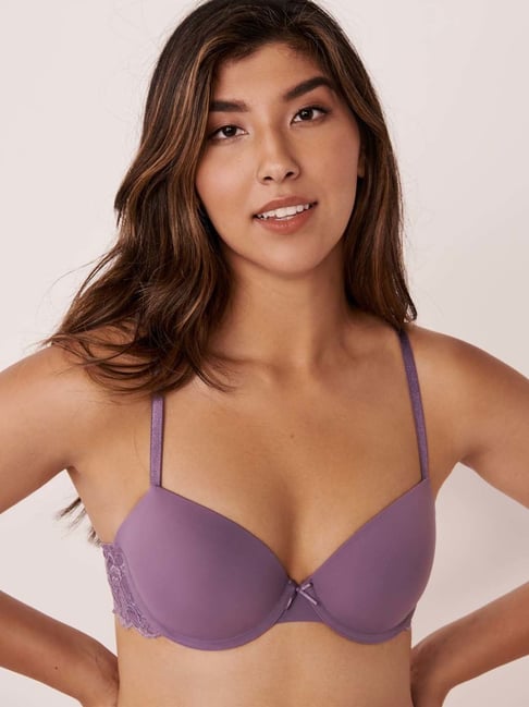 Lace Bras Purple, Bras for Large Breasts