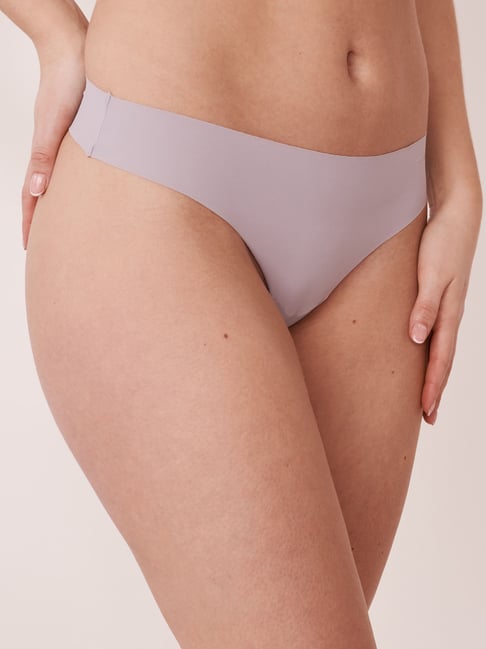 La Vie En Rose Grey Plain Panty