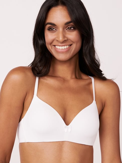 La Vie En Rose White Convertible Bra