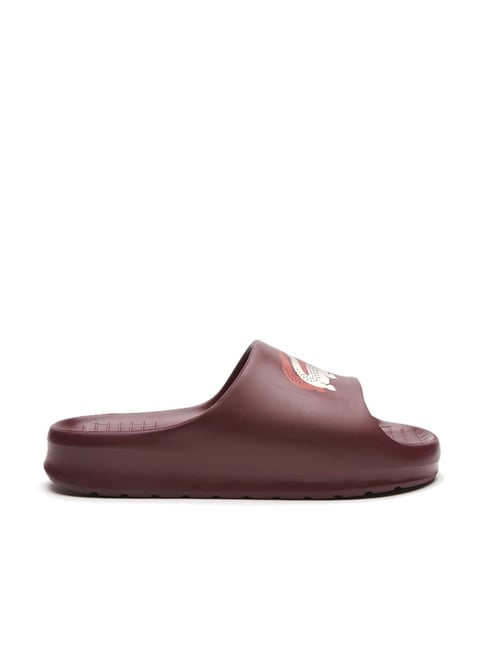 Lacoste Men s Maroon Slide