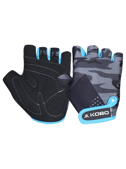 Kobo Weight Lifting Gym Gloves (Grey) Size - S