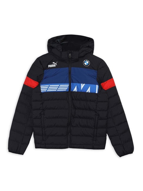 Puma Kids BMW M Motorsport Black Regular Fit Full Sleeves Down
