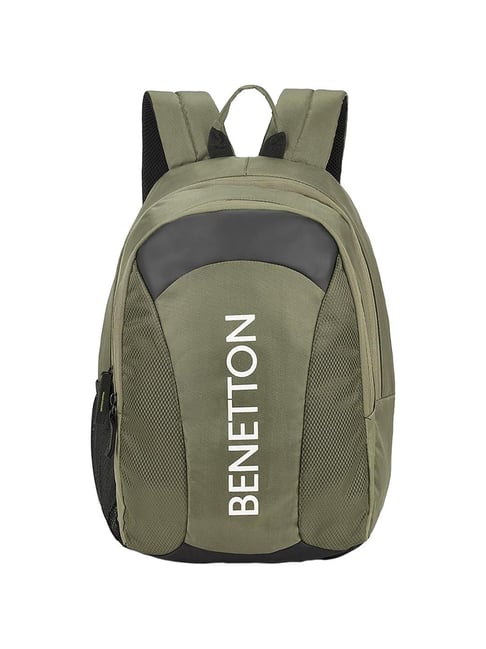 Buy United Colors Of Benetton Unisex Brand Logo Print Laptop Backpack With  Compression Straps - Backpacks for Unisex 23952162 | Myntra