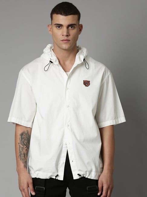 Hooded shirts cheap online