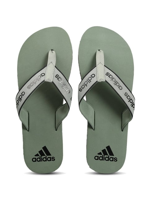 Adidas Men s Snozo Beach Green Flip Flops