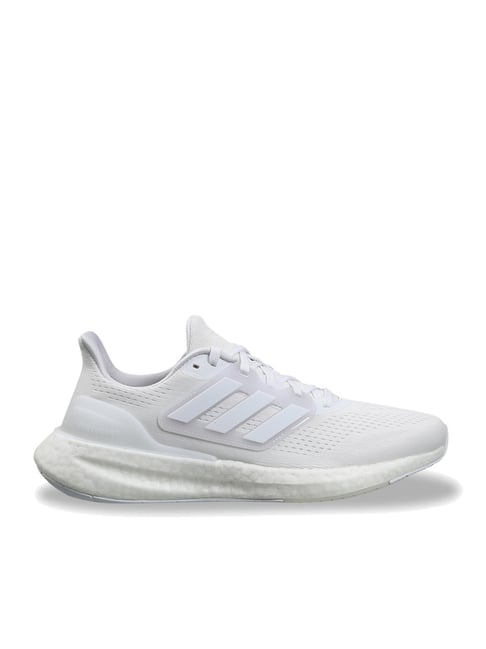 Adidas Men's PUREBOOST 23 White Running Shoes-picture-32