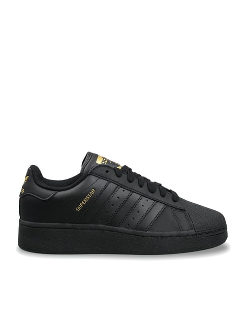 Adidas Originals Men s SUPERSTAR XLG Black Casual Sneakers