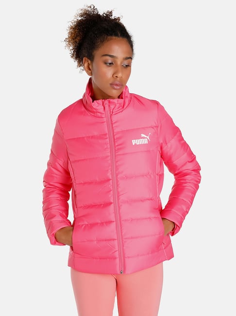 Pink store puma jacket