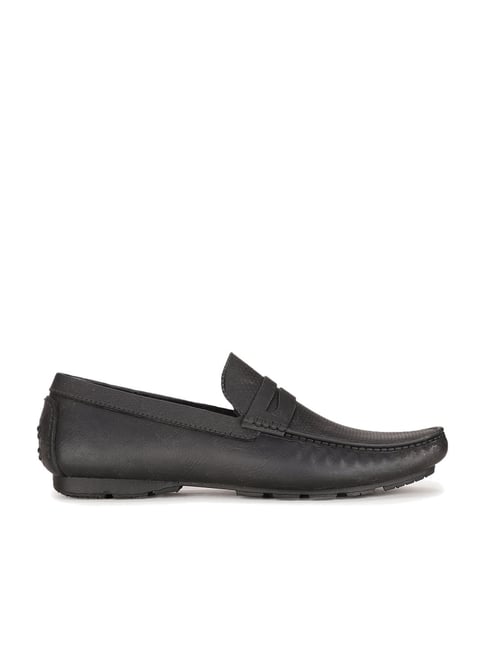 Bata Men's Black Formal Loafers-picture-30