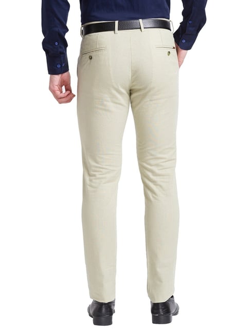 PARK AVENUE Regular Fit Men Khaki Trousers - Buy PARK AVENUE Regular Fit  Men Khaki Trousers Online at Best Prices in India | Flipkart.com