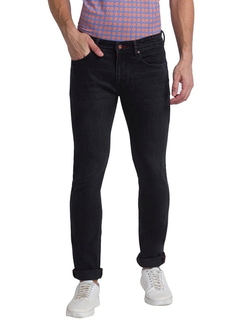 Raymond Black Slim Fit Jeans-picture-38