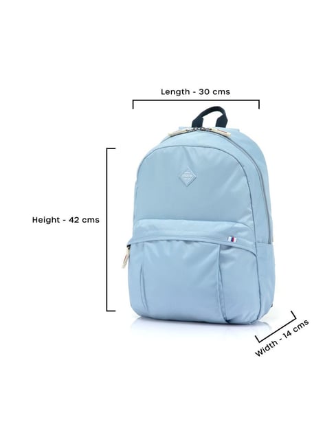 Buy American Tourister Rudy Sky Blue Backpack Online At Best Price