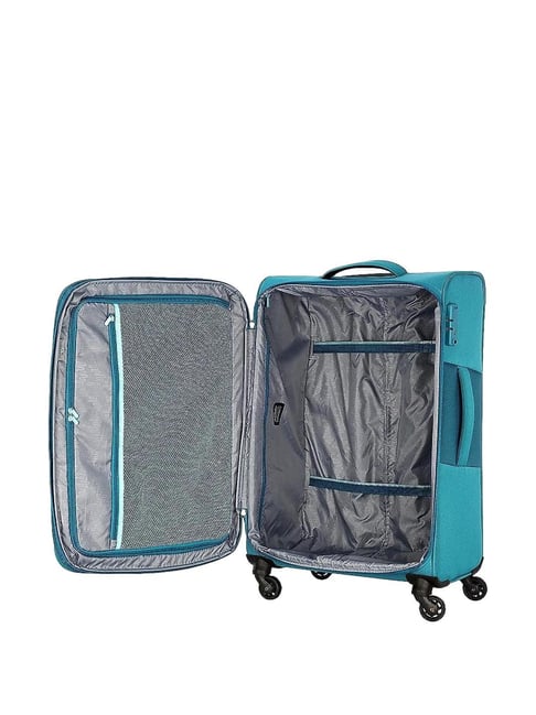 Buy American Tourister Spruce Blue Trolley Bag - 82 cm Online At Best Price  @ Tata CLiQ