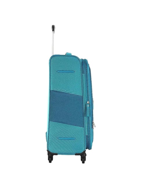 American tourister blue discount trolley