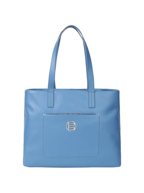 Buy Bellissa Blue Textured Medium Snakeskin Handbag Online At Best Price @  Tata CLiQ