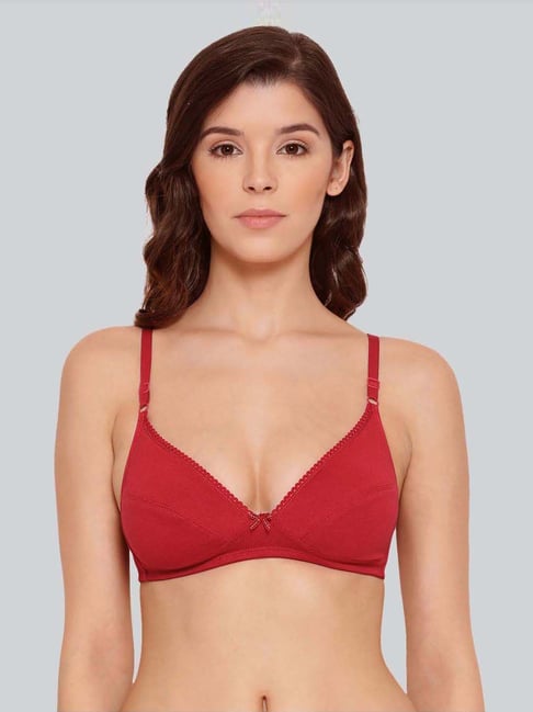 Lyra Red Cotton Everyday Bra-picture-26