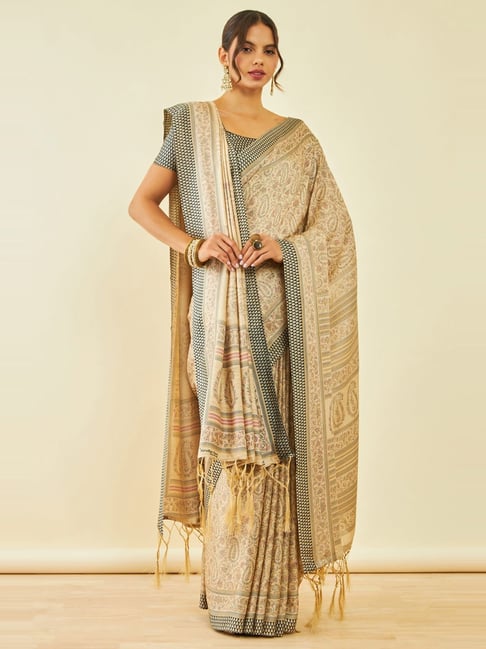 saree with shawl