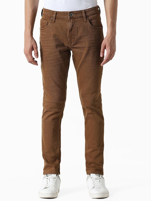 Buy Brown Jeans for Men by DJ & C Online | Ajio.com