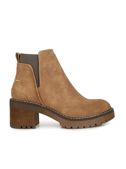 London Rag Women's Brown Casual Boots-picture-30