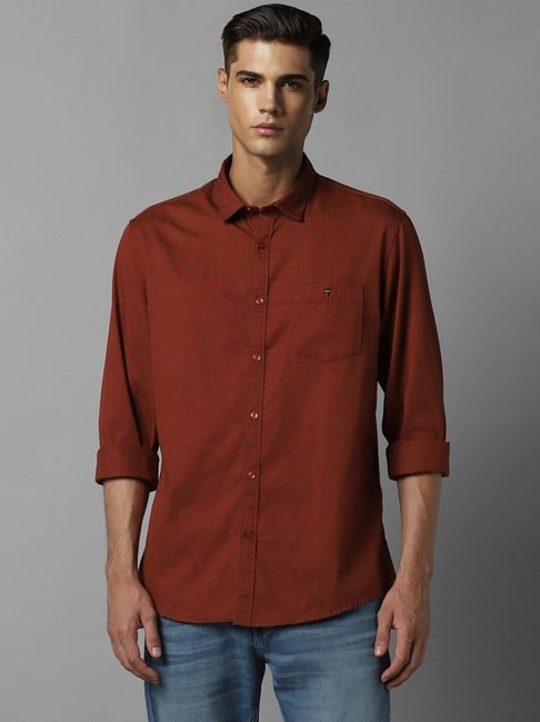 Buy Brown Tshirts for Men by LOUIS PHILIPPE Online